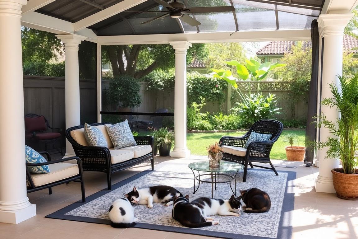 Patio Cat Enclosures